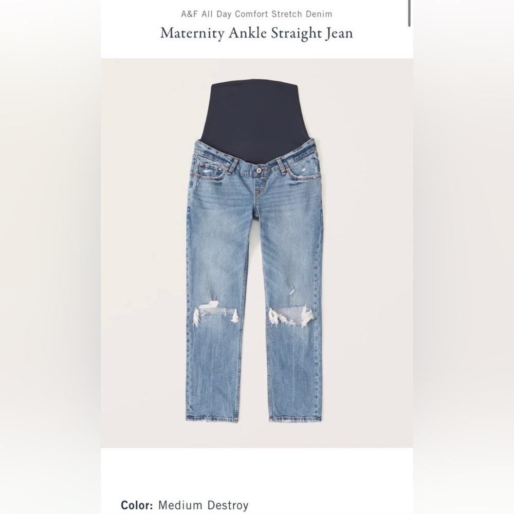 Abercrombie and Fitch Maternity jean